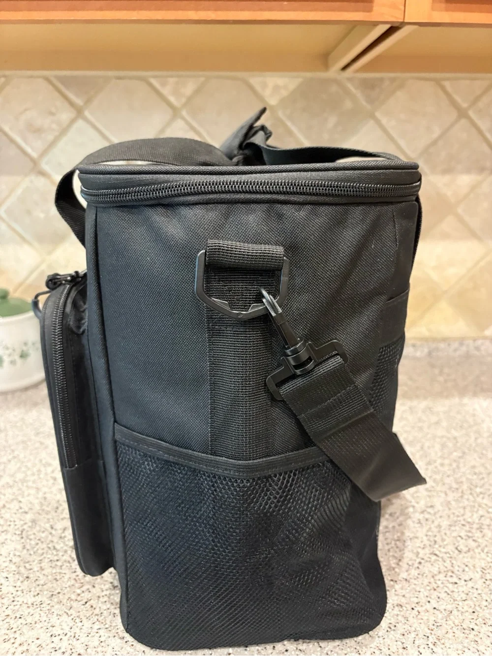 Picnic Cooler Backpack Double Insulated Black